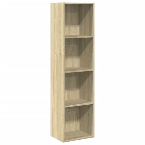 vidaXL Libreria Rovere Sonoma 40x30x152 cm in Legno Multistrato