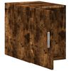 vidaXL Mobile a Parete Rovere Fumo 30x42,5x40 cm in Legno Multistrato