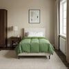 vidaXL Duvet Estivo Trapuntato Verde 140 x 200 cm Microfibra