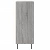 vidaXL Credenza Grigio Sonoma 69,5x34x90 cm in Legno Multistrato