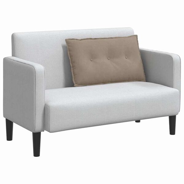 vidaXL Cuscino per Schiena Talpa 80 x 50 cm Tessuto in Microfibra