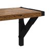 vidaXL Scaffali da parete 2 pcs Legno vecchio 60 x 15 x 15,5 cm