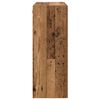 vidaXL Mobile a muro 2 pcs Legno vecchio 69,5 x 34 x 90 cm