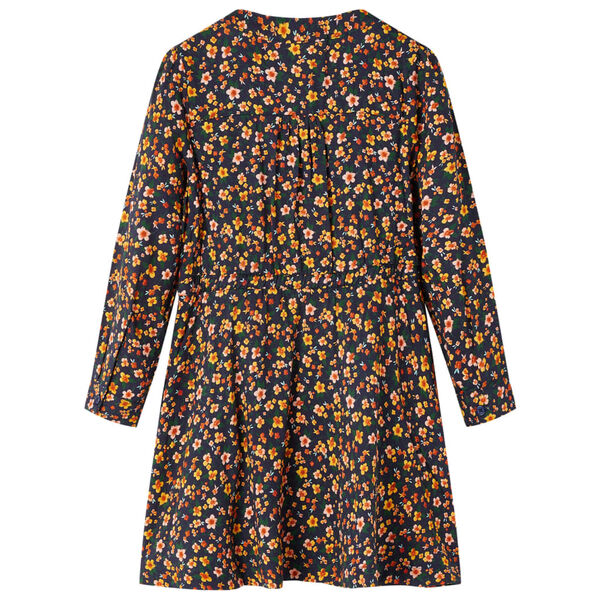 Abito da Bambina a Maniche Lunghe Blu Marino 92