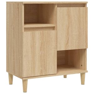 vidaXL Credenza Rovere Sonoma 60x35x70 cm in Legno Multistrato