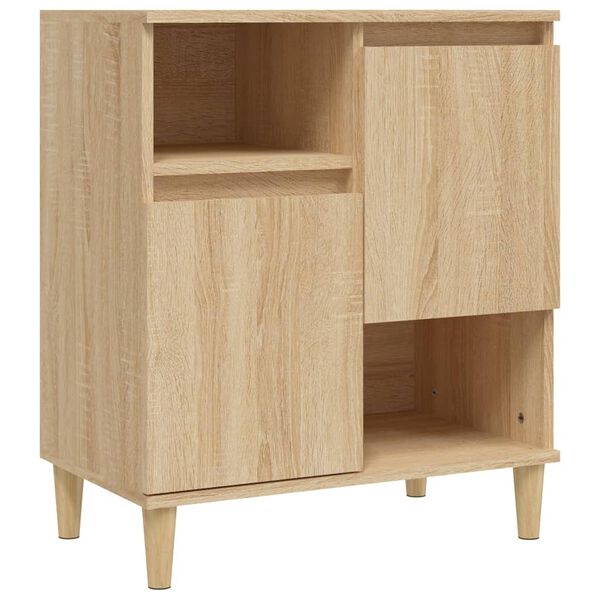 vidaXL Credenza Rovere Sonoma 60x35x70 cm in Legno Multistrato