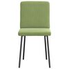 vidaXL Sedie da Pranzo 2 pz Verde Chiaro in Velluto