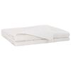 vidaXL Coperta Ponderata Bianco 235 x 290 cm 11 kg 100% Cotone 205T