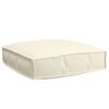 vidaXL Set di Cuscini per Pallet 2 pcs Crema Tessuto Oxford