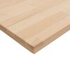 vidaXL Piano di Lavoro Cucina 80x63,5x4 cm Legno Massello Rovere