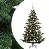 vidaXL Albero di Natale artificiale con palline 120 cm 150 LED