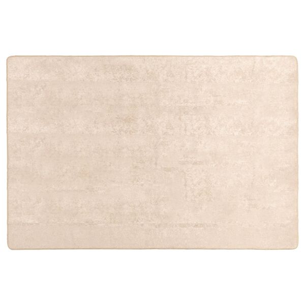 vidaXL Runner Tappeto MARSA Crema 170 x 120 cm Poliestere e PVC