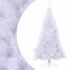 vidaXL Albero di Natale Artificiale Met&agrave; con Supporto Bianco 180cm PVC
