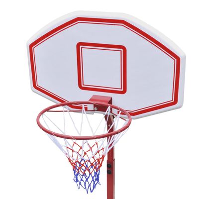 vidaXL Canestro da Basket con Pannello di Supporto Regolabile 305 cm