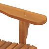 vidaXL Sedie Adirondack Giardino Poggiapiedi 2pz Legno Massello Teak