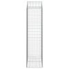 vidaXL Cesto Gabbione ad Arco 100x50x180/200 cm Ferro Zincato