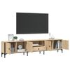 vidaXL Mobile TV Cassetto Rovere Sonoma 200x25x44 cm Legno Multistrato
