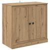 vidaXL Credenza 70 x 35,5 x 67,5 cm Rovere artigianale