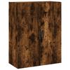 vidaXL Credenza Rovere Fumo 69,5x34x180 cm in Legno Multistrato