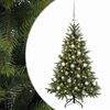 vidaXL Albero di Natale artificiale con palline 150 cm 150 LED