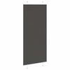 vidaXL Tenda Plissettata Nera 100x200 cm Larghezza Tessuto 99,4 cm