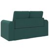 vidaXL Divano letto Verde scuro 148 x 71 x 83 cm Tessuto
