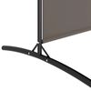 vidaXL Divisorio a 4 Pannelli Antracite 698x180 cm Tessuto