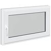 vidaXL Finestra per Soffitta RISOR 100 x 60 cm PVC e Vetro Antracite