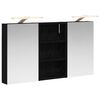 vidaXL Set di Armadi da Bagno con lo scaffale 3 pcs 90 x 10,5 x 50 cm