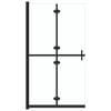 vidaXL Parete per Doccia Walk-in Pieghevole in Vetro ESG 70x190 cm