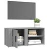 vidaXL Mobili TV 2 pz Grigio Sonoma 80x31,5x36 cm Legno Multistrato