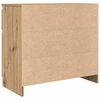 vidaXL Credenza con Cassetto Rovere Artigianale 71x35x65 cm Truciolato