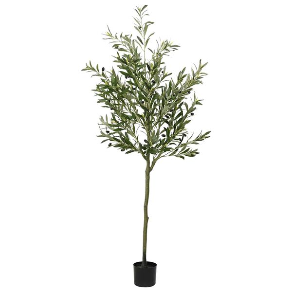 vidaXL Albero Ulivo Artificiale 700 Foglie 180 cm Verde