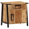vidaXL Comodino 40x30x42 cm in Legno Massello di Mango