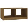 vidaXL Tavolino da Salotto ambra 75x50x33,5 cm Legno Massello di Pino