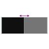vidaXL Tenda Laterale Retrattile per Patio 220x600 cm Nera