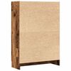 vidaXL Libreria Legno Antico 82,5x30,5x115 cm in Truciolato