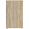 vidaXL Scarpiere 2 pz Rovere Sonoma 52,5x30x50 cm