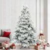 vidaXL Albero di Natale artificiale con 300 LED Bianco 240 cm PE e PVC