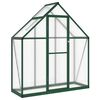 vidaXL Telaio Serra con Base Verde 169x58x195 cm in Alluminio