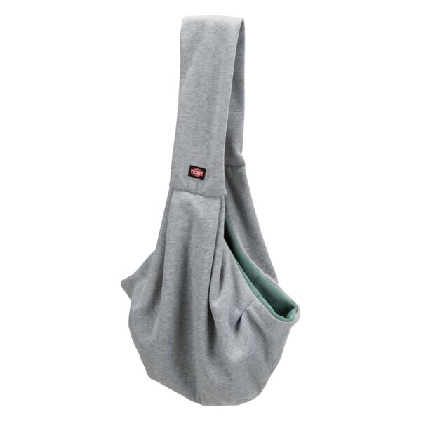 TRIXIE Trasportino Frontale per Animali Junior Grigio Chiaro