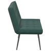 vidaXL Panca Verde Scuro 110x74x84 cm in Velluto