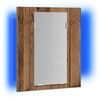 vidaXL Mobile da Bagno Legno Antico 40x12x45cm in Legno Multistrato