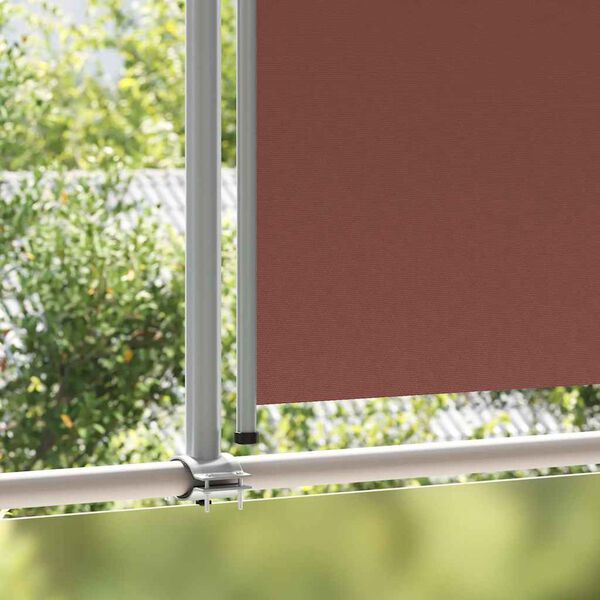 vidaXL Tenda Laterale Retrattile per Patio 160x300 cm Marrone