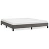 vidaXL Giroletto Grigio 160x200 cm in Similpelle