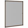 vidaXL Zanzariera per finestre Marrone 110 x 130 cm