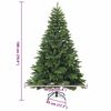 vidaXL Albero di Natale artificiale con 300 LED Verde 180 cm PE e PVC