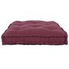 vidaXL Cuscino per Divano Bordeaux 120 x 80 x 12 cm Tessuto