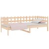 vidaXL Dormeuse senza Materasso 90x190 cm in Legno Massello di Pino