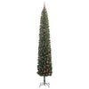 vidaXL Albero di Natale artificiale con 300 LED Verde 300 cm